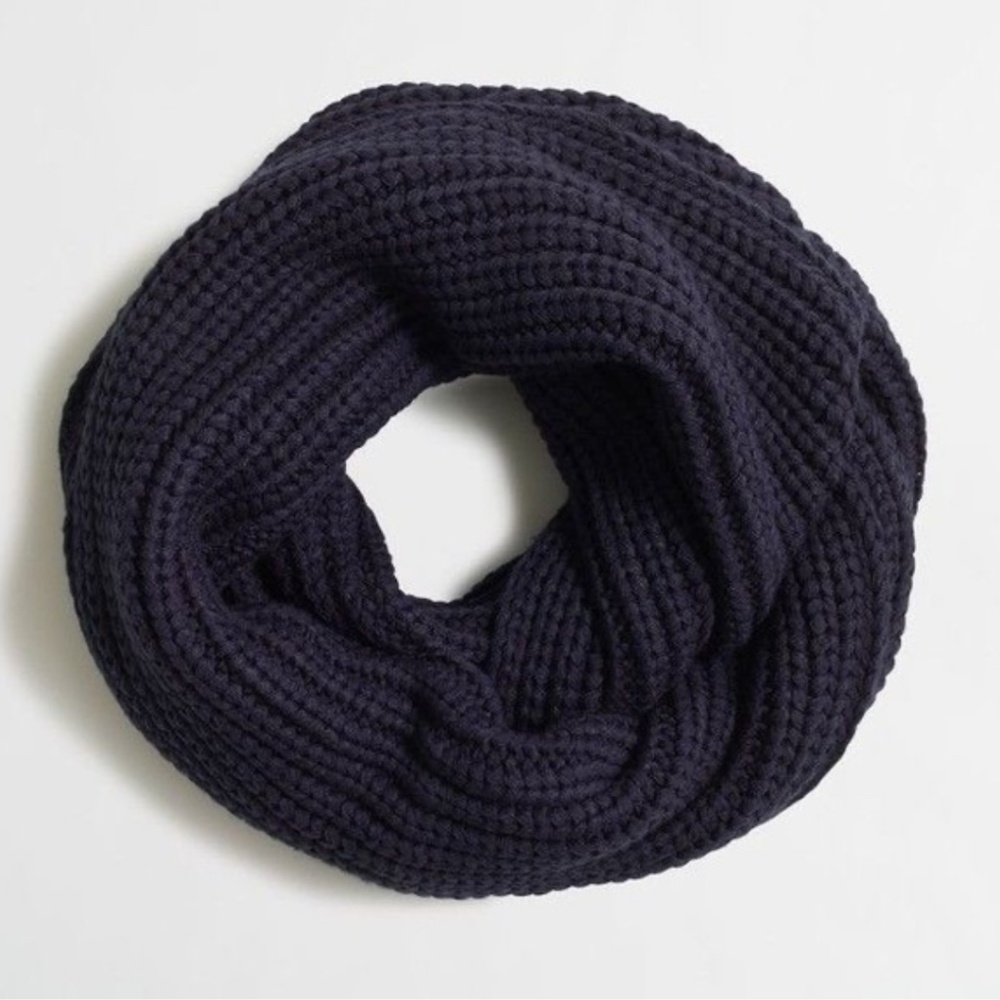 J Crew Waffle Infinity Scarf